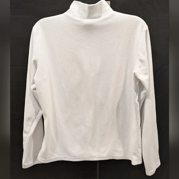 The North Face Classic White TKA 100 Fleece Pullover - Picture 2 of 5